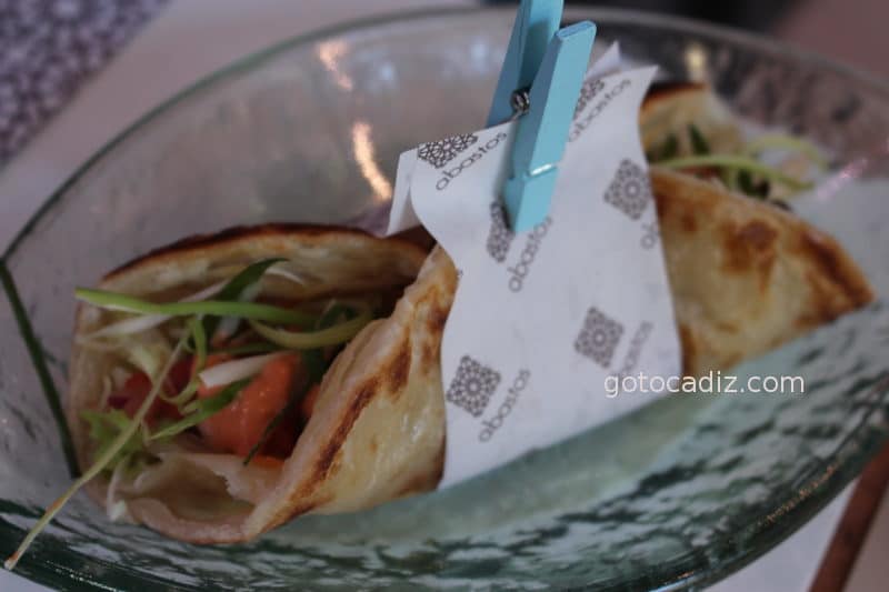 Kebab con chicharrones de Abastos Multibar