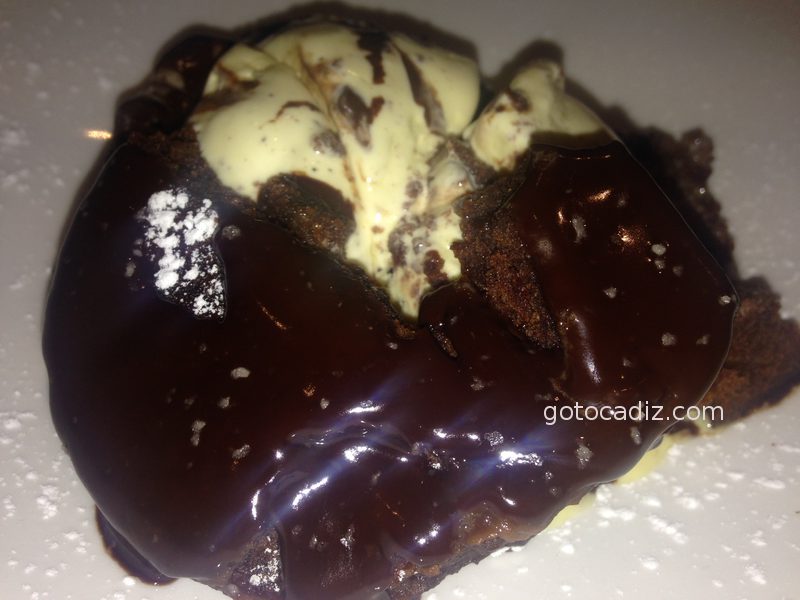 Bizcocho templado de chocolate ¡maravilloso!