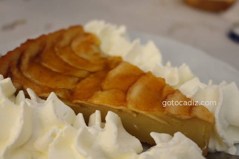 Tarta casera de manzana de El Soldao